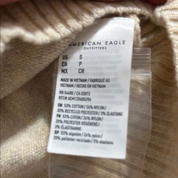 American Eagle Outfitters Beige Women's Cardigan - Picture 4 of 5